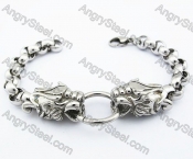 Stainless Steel Tiger Bracelets - KJB170058
