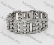 Big Discount Double Layers Motorcycle Chain Bracelet KJB710111